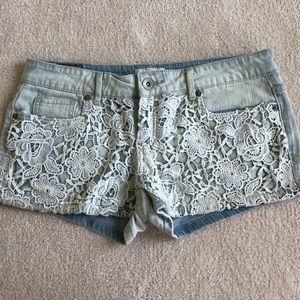 Embroidered shorts